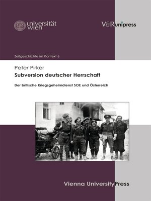 cover image of Subversion deutscher Herrschaft